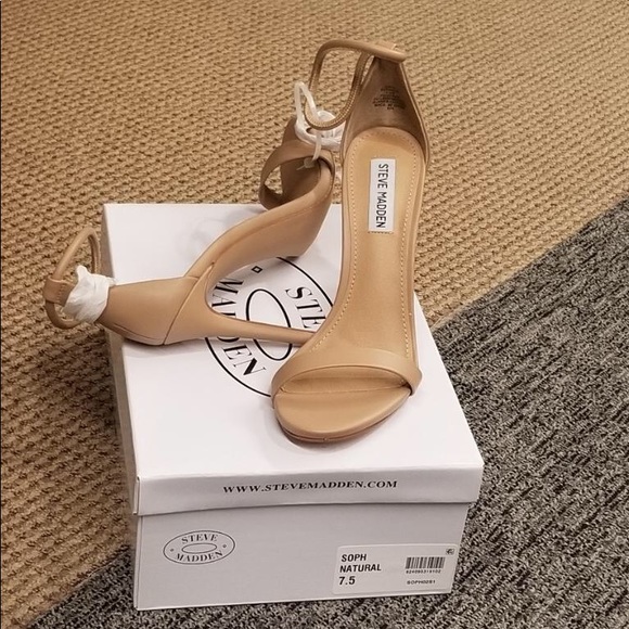 Steve Madden Shoes - SM natural single sole pump